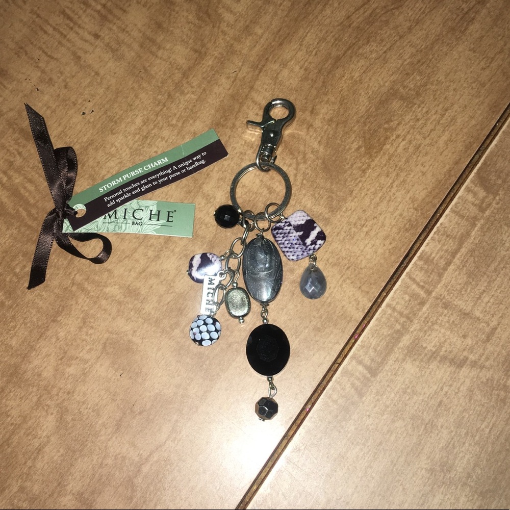 NWT - Miche key ring / purse charm "Storm"